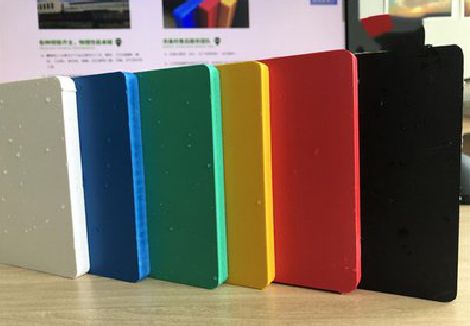 色达广告招牌字材料的性能。